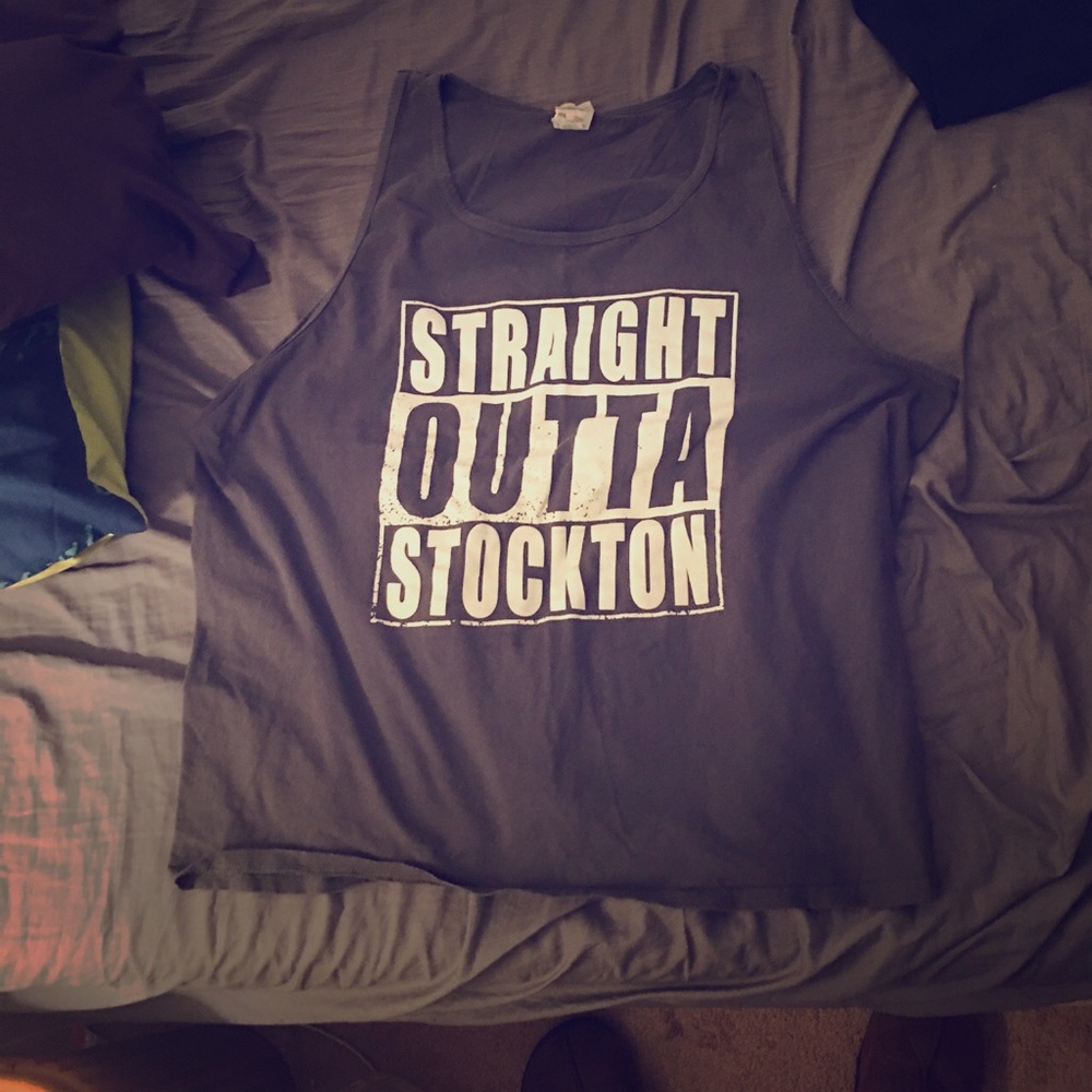 Straight Outta Stockton tank